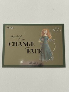 DISNEY 創設100周年 2023 EPOCH PREMIER EDITION ディズニーカード MERIDA メリダ レギュラー・パラレル(名言） 300枚限定