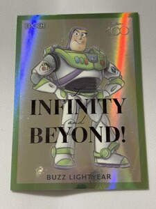 DISNEY 創設100周年 2023 EPOCH PREMIER EDITION ディズニーカード BUZZ LIGHTYEAR バズライトイヤー ホログラム版 ホロB 75枚限定