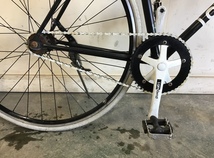 *◆自転車 走行確認 ピストバイク i am fixed フリーギヤ 700×24C 岐阜発 1/18_画像9