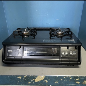 #* Gifu departure ^paroma/ city gas / gas portable cooking stove /^IC-36KWA-R/Parloma/Every chef/ water none both sides grill / gas-stove / present condition goods /R5.2/14*