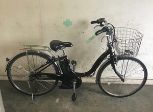 136* Gifu departure ^BRIDGESTONE Assista/ electric bike /26 -inch /3 step shifting gears / assist mileage verification / key attaching / crime prevention equipped / present condition goods R5.10/3*a