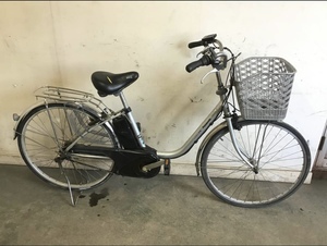 301* Gifu departure /^Panasonic vivi TX electromotive bicycle / electric bike /26 -inch / assist don`t use / mileage verification / charger less / junk /R4.12/23