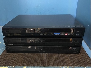 ** Gifu departure 3 point set / Blue-ray disk recorder ^TOSHIBA(D-BZ510)×2 pcs ^TOSHIBA(D-BZ500) scratch equipped / junk R4.8/26*