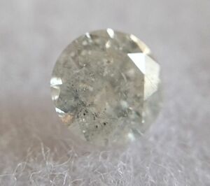 【D6】天然 ダイヤモンド ルース 0.263ct I I3 中央宝石研究所 ソーティング付