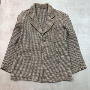 40S Vintage ATLANTEX French wool jacket 3. button thousand bird .. tailored vuz0164