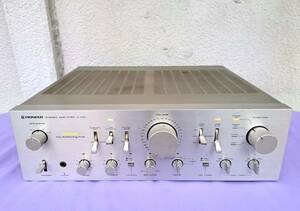 ★Pioneerパイオニア★ステレオプリメインアンプ A-700★ノンスイッチングアンプ★PhonoMM/MC対応★動作確認★USED良品★