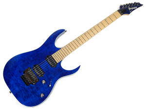 レア Ibanez Premium Series RG920MQMZ Cobalt Blue Surge アイバニーズ Dimarzio ディマジオ メイプル指板