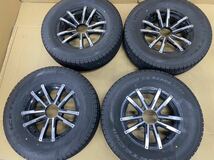 ジムニー JB23 SAMURAI 16インチ 5.5J +22　ケンダ スタッドレスタイヤ KR36 ICETEC NEO 235/70R16 2021年製 4本セット 中古 バリ溝_画像1