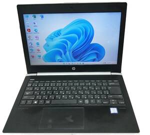 ★【驚速 HP Pro Book 430 G5 i5-7200U 2.50GHz x4+8GB+SSD256GB+HDD500GB 13インチノートPC】Win11+Office2021 /HDMI/WEBカメラ■C081603