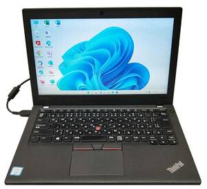 ★【驚速 LENOVO X270 i5-6200U 2.30GHz x4+8GB+SSD256GB 12.5インチノートPC】Win11+Office2021 Pro/HDMI/WEBカメラ■C102917