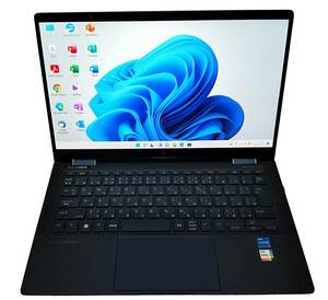 ★【驚速 HP Elite Dragonfly G2 i5-1135G7 2.40GHz x8+8GB+SSD256GB 13.3インチノートPC】Win11+Office2021/HDMI/WEBカメラ■D121605