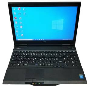 ★【驚速 NEC VD-N i7-4610M 3.0GHz x4+8GB+SSD256GB+HDD500GB 15.6インチノートPC】Win10+Office2021/HDMI■C102201