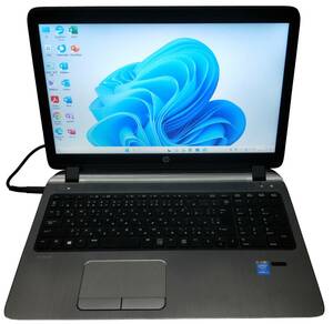 ★【驚速 HP Pro Book 450 G2 i7-4510U 2.0GHz x4+8GB+SSD512GB 15.6インチノートPC】Win11+Office2021 /HDMI/USB3.0■D112704