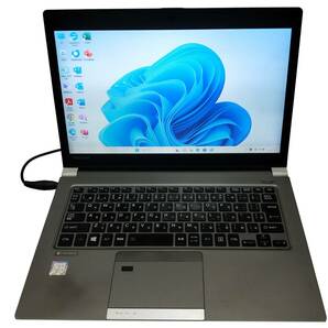 ★【驚速 TOSHIBA R63/M i5-7200U 2.50GHz x4+8GB+SSD256GB 13.3インチノートPC】Win11+Office2021 Pro/HDMI/USB3.0■D112850の画像1