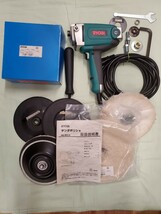 A014　中古美品！RYOBI　サンダポリッシャ　PE-2010　付属品付き　送料無料！AE00_画像1