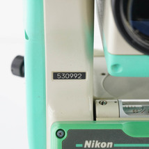 [JB] 現状販売 NST-307C NIKON ニコン トータルステーション Total Station 測量機[05307-0015]_画像5