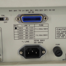 [JB] 現状販売 R6871E-DC ADVANTEST DIGITAL MULTIMETER アドバンテスト デジタルマルチメーター 電源コード[05184-0357]_画像9