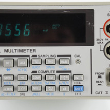 [DW] 8日保証 R6552 ADVANTEST DIGITAL MULTIMETER アドバンテスト デジタルマルチメーター[05416-0060]_画像5