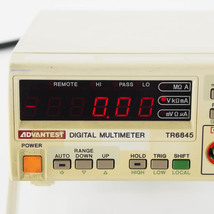 [DW] 8日保証 TR6845 ADVANTEST DIGITAL MULTIMETER アドバンテスト デジタルマルチメーター[05169-0017]_画像4