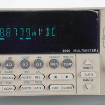 [DW] 8日保証 2000 KEITHLEY MULTIMETER ケースレー マルチメーター[05491-0044]_画像5