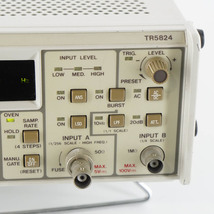 [DW] 8日保証 TR5824 ADVANTEST アドバンテスト FREQUENCY COUNTER 周波数カウンター[05491-0016]_画像6