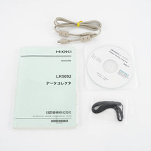 [DW] 8日保証 3台入荷 LR5092 HIOKI 日置 DATA COLLECTOR データコレクター データロガー用回収器 ソフトウェア 取扱説明書...[04979-0810]_画像10