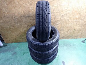 GM1387【送料無料195/60R17】4本 ブリヂストン ブリザック VRX2 中古スタッドレス ロッキー ライズ 60プリウス 《即決》