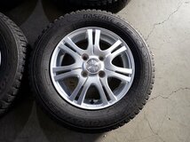 YS3791【送料無料145/80R13】モコ MRワゴン タント N-BOXなどに 2020年製 中古スタッドレス ★13×4J 100/4H ET46★1円スタート_画像2