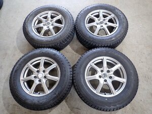 YS3809【送料無料215/70R16】デリカD:5 アウトランダー エクリプスクロス 中古スタッドレス ★16×6.5J 114.3/5H ET38★1円スタート