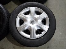 YS3445【送料無料185/65R15】ニッサン純正 ノート ティーダ 2020年製 BS 中古スタッドレス ★15×5.5J 100/4H ET約40★1円スタート_画像2