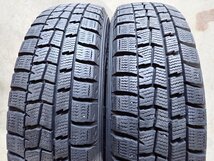 YS3560【送料無料155/65R14】スバル純正スチール R1 R2 純正 ダンロップ 中古スタッドレス ▼14×4.5J 100/4H ET約45▼1円スタート_画像5