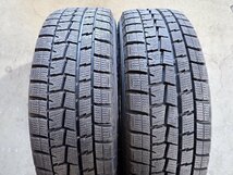 YS3484【送料無料175/65R15】アクア スイフト スペイドなどに ダンロップ 中古スタッドレス ●15×5.5J 100-114.3/4H ET約45●_画像3