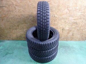 GM1294【送料無料155/65R14】4本 ダンロップ ウィンターマックス 01 WM01 中古スタッドレス 軽自動車 1円スタート 即決有