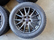 YS3628【送料無料205/55R16】プリウス カローラスポーツなどに 中古スタッドレスセット ●16×6.5J 100/5H ET42●1円スタート_画像2