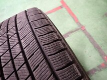 RK1537【送料無料245/45R18】1本 2021年製 ブリヂストン ブリザック VRX3 中古スタッドレス フーガ スカイライン 《即決》_画像7