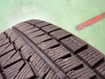 RK1548【送料無料175/65R15】1本 2022年製 ブリヂストン アイスパートナー2 中古スタッドレス アクア スイフト フィット 《即決》_画像4