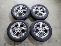 YS3715【送料無料155/65R14】ホンダ純正 NーBOX N-WGN N-ONEなどに 中古スタッドレス ★14×4.5J 100/4H ET45★1円スタート_画像1