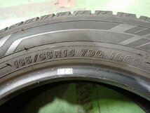 GM1364【送料無料165/65R14】4本 ヨコハマ ICE GUARD IG60 中古スタッドレス ソリオ ハスラー デリカD:2 1円スタート 即決有_画像8