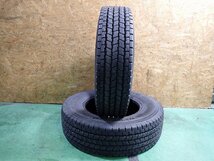 RK1472【送料無料195/80R15 107/105】2本 ヨコハマ ICE GUARD iG91 2020年製 ハイエース レジアスなど 中古スタッドレス《即決有》_画像1