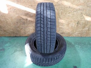 RK1495【送料無料195/65R15】2本 ダンロップ WINTER MAXX WM03 2022年製 セレナ ノア VOXY などへ 中古冬タイヤ《即決有》