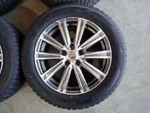 YS3928【送料無料215/55R17】オデッセイ ヴェゼル エスティマ ヨコハマ 中古スタッドレス ●17×7J 114.3/5H ET53●1円スタート_画像2