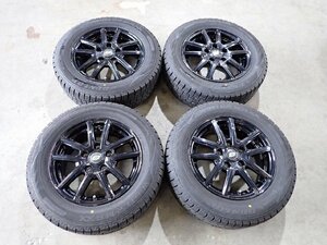 YS3968【送料無料195/65R15】ノア VOXY ステップワゴン エスクァイア 中古スタッドレス ■15×6J 114.3/5H ET50■1円スタート