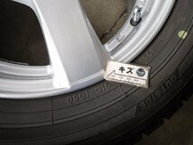 YS4077【送料無料195/65R15】アイシス ルミオン ストリーム セレナ プレマシー アクセラ 等 中古スタッドレス★15×6J 114.3/5H ET43★_画像8