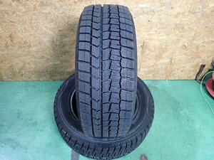 RK1618【送料無料205/55R16】2本 2021年製 ダンロップ ウィンターマックス 02 WM02 中古スタッドレス 86 BRZ《即決》