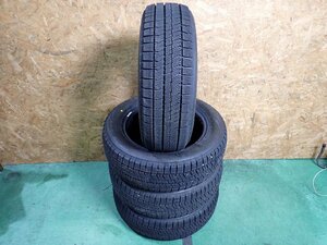 GM1548【送料無料185/60R15】4本 2022年製 ブリヂストン ブリザック VRX2 中古スタッドレス フィット シャトル等 《即決》