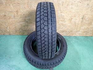 RK1626【送料無料155/65R14】2本 2021年製 ハイフライ WIN-TURI 212 中古スタッドレス N-BOX タント スペーシア 《即決》