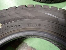 GM1635【送料無料155/70R13】4本 2021年製 ダンロップ ウィンターマックス 02 WM02 中古スタッドレス バモス ミライース《即決》_画像9