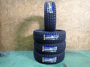 GM1650【送料無料185/60R15】4本 2022年製 ダンロップ ウィンターマックス 02 WM02 未使用 新品スタッドレス 《即決有り》