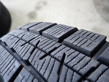 YS4329【送料無料195/65R15】カローラフィールダー アクシオ 2022年製 中古スタッドレス ●15×5.5J 100/4H ET43●1円スタート_画像4