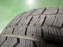 RK1687【送料無料185/60R15】2本 2022年製 ダンロップ ウィンターマックス 02 WM02 中古スタッドレス スペアに 《即決》_画像4